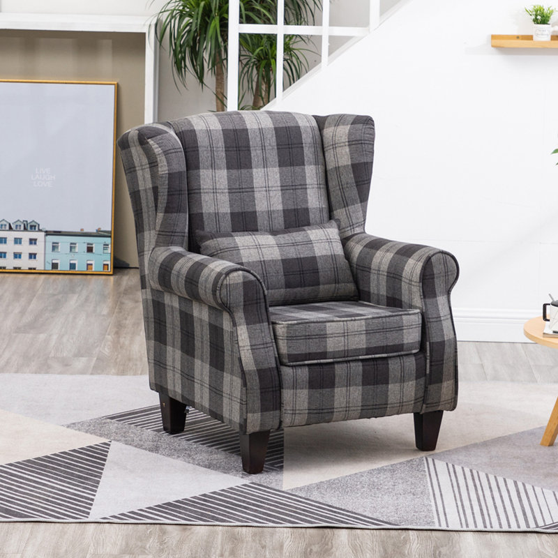 Lyerly Upholstered Fabric Armchair