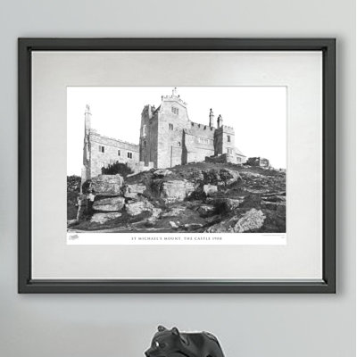 St Michael's Mount, The Castle 1908 by Francis Frith - Single Picture Frame Print