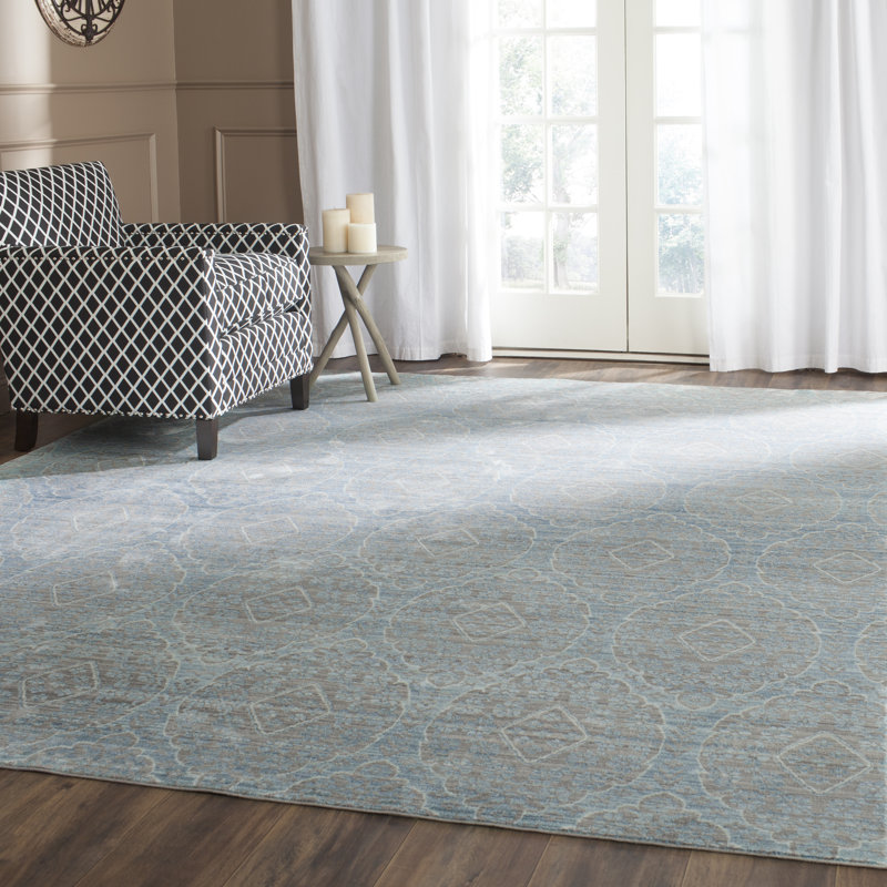 Savorey Damask Hand Woven Area Rug, Rectangle 122 x 183 cm