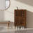 Mid-century Modern Shoe Cabinet With Double Flip Drawers, Freestanding Storage Unit For Entryway Or Corridor-1945356530