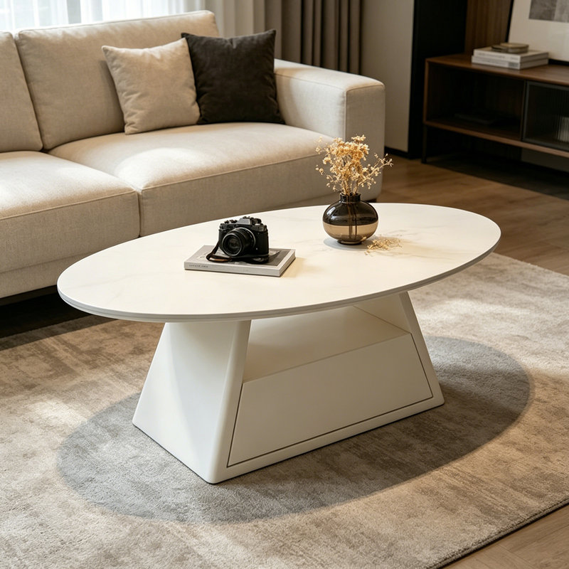 Bever, H 15,74 po x L 51,18 po x l 27,55 po, Blanc