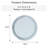 Crystal Crush Diamond Round Silver Wall Mirror