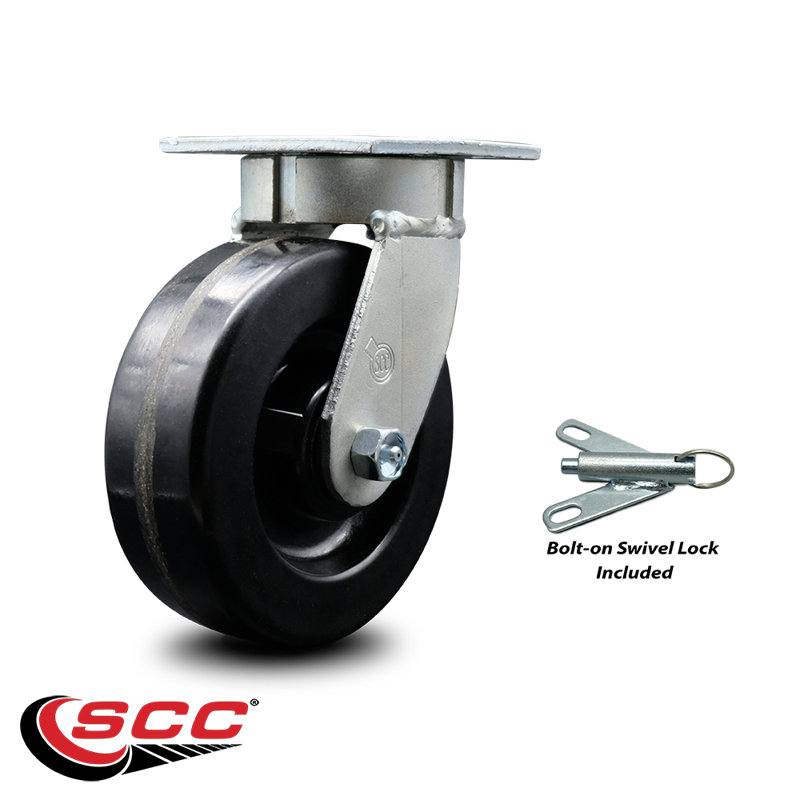 Kingpinless Phenolic Swivel Caster