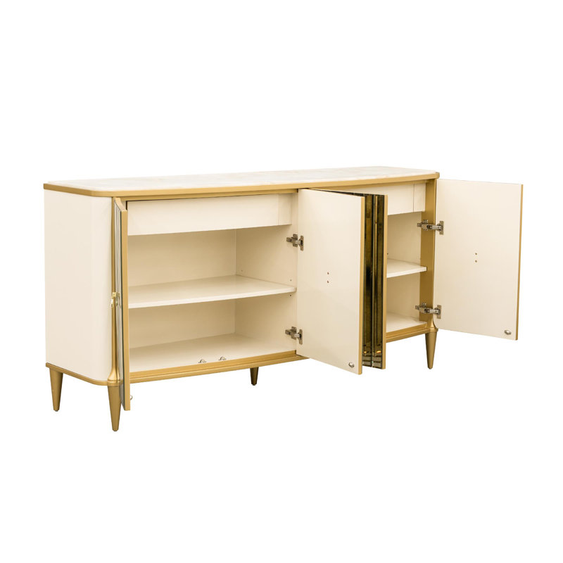 Scotts Square Sideboard With Wall Mirror
