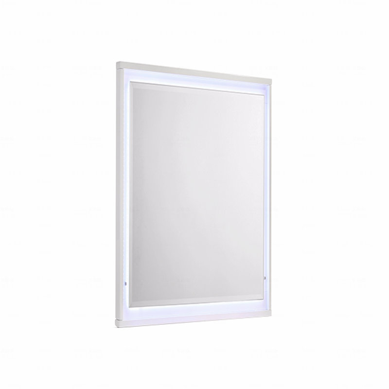 Mirror  - With Lacquer Frame With Integrated Led Lighting For A Sleek