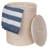 Handwoven Wicker Hamper, Small Apartment Size-8272181