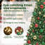 vidaXL Artificial Christmas Tree with 150 LEDs with Stand Green-1428674486