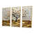 Toile naturelle avec cadre flottant