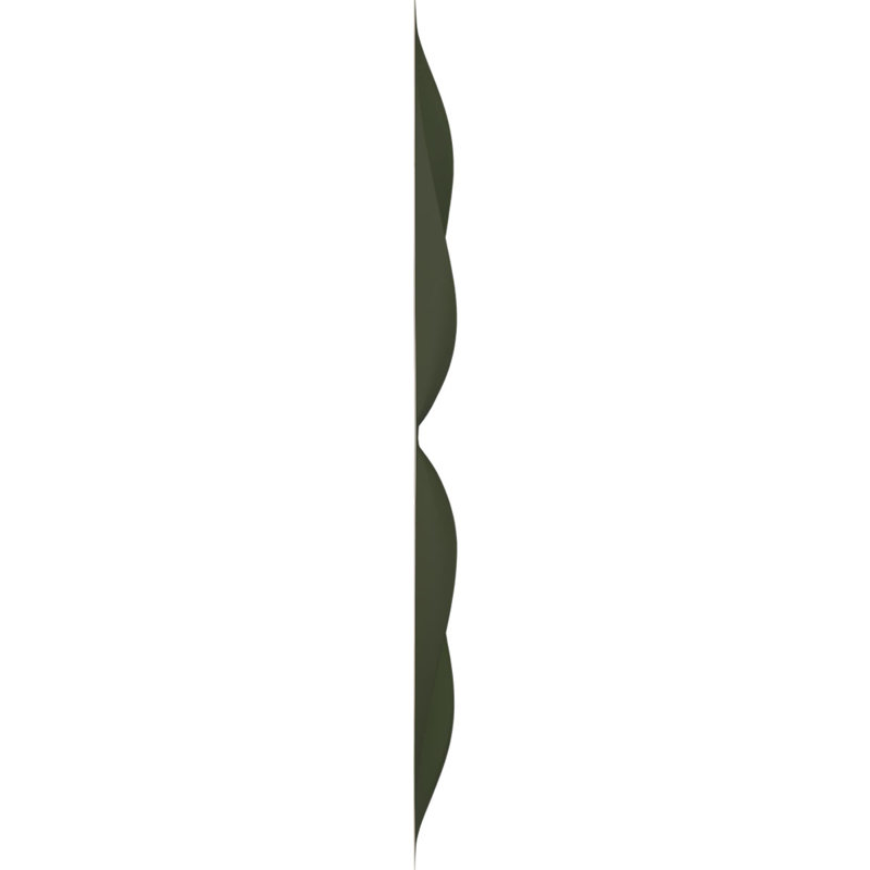 19 5/8"W x 19 5/8"H Alexa EnduraWall Decorative 3D Wall Panel, UltraCover (Covers 2.67 Sq. Ft.), Satin Canyon Green