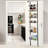 Wall Spice Rack with Adjustable Racks