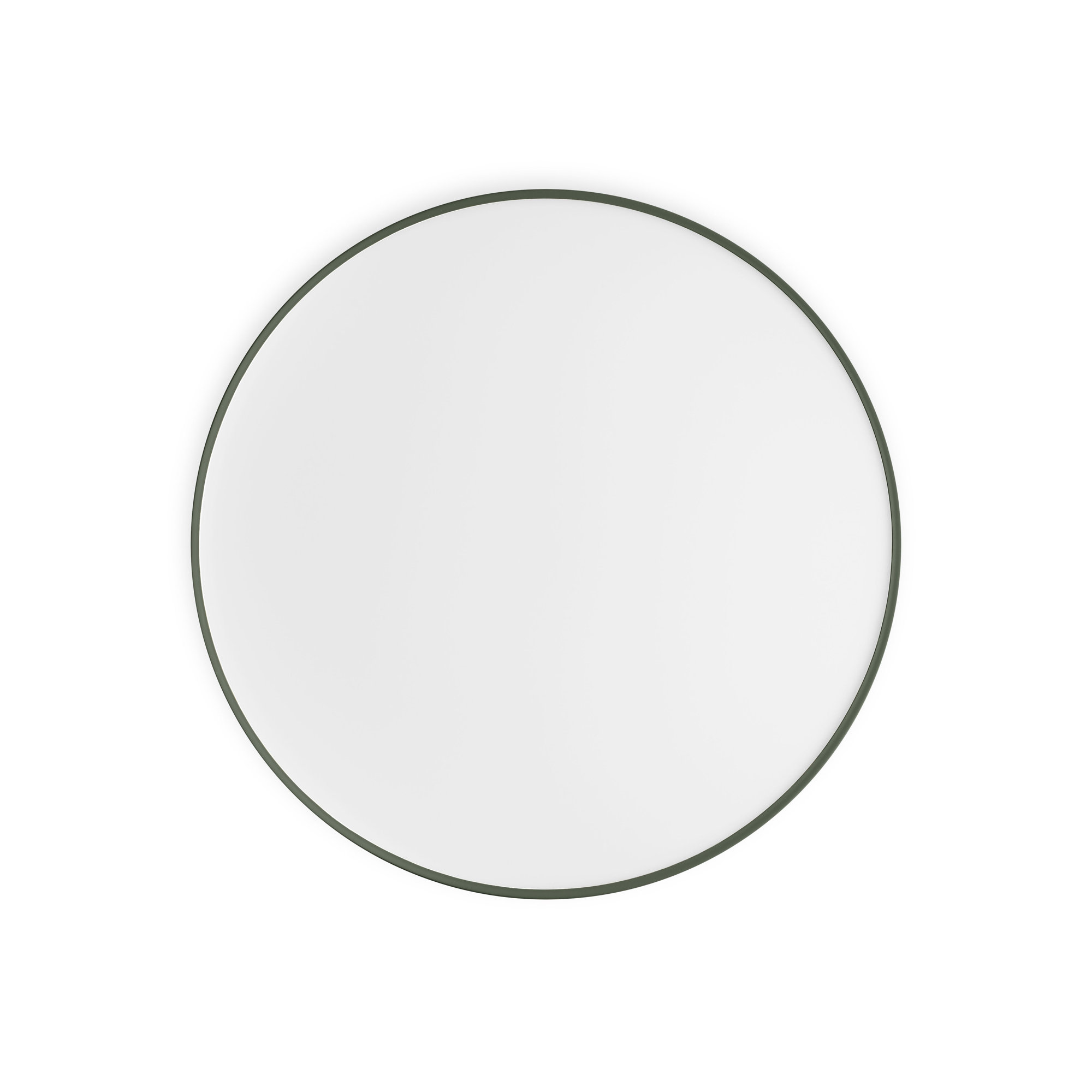 Bobber Single Light Glass LED Flush Mount, Gray Green, 4" H x 12" W x 12" D