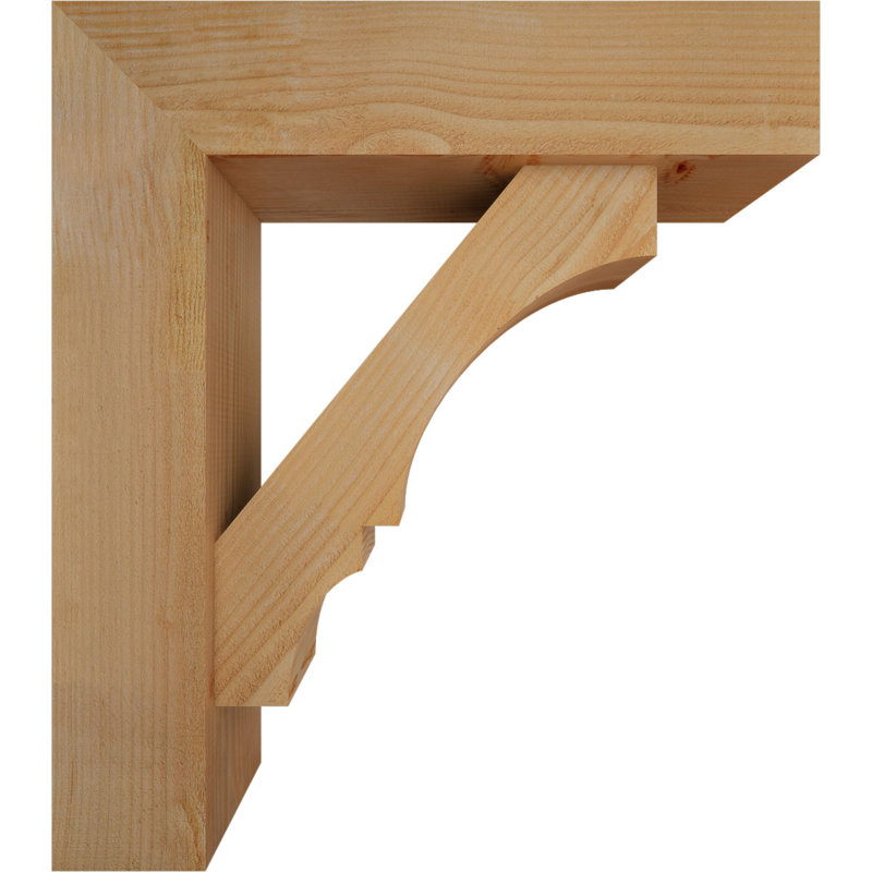 Support de bloc Balboa avec entretoise décalée, 24 x 30, Sapin Douglas de l 8 po (scié brut)