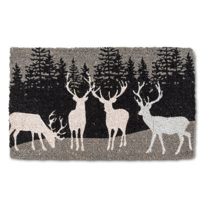 Tapis d'extérieur Mapps Reindeer 18 po x 30 po