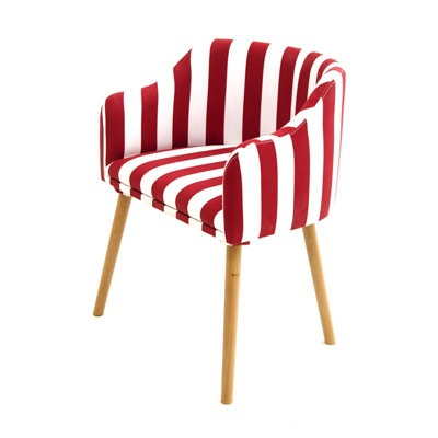 Fauteuil rembourré à oreilles
