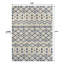 Tapis crème / bleu marine Keiaja Beni Souk-1970664295