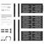 Powder-coated Steel Gate-747712584