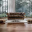 3 Seat Chesterfield Sofa In Antique Leather-1811488901