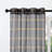 Light Filtering Sheer Grommet Curtains with Plaid Pattern (Set of 2)-102058935-102058937