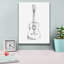 "Guitare" par Ethan Harper, art mural sur toile-1908869753