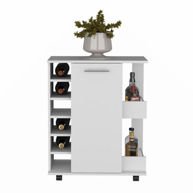 Îlot de cuisine avec plateau en bois Rodrigus