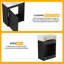 Meuble-lavabo flottant simple 16 po avec lavabo en céramique, meuble-lavabo mural 1 porte-387301593