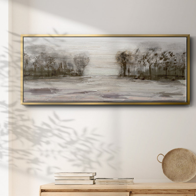 «Near Graham» - Toile encadrée, H 12 po x l 30 po