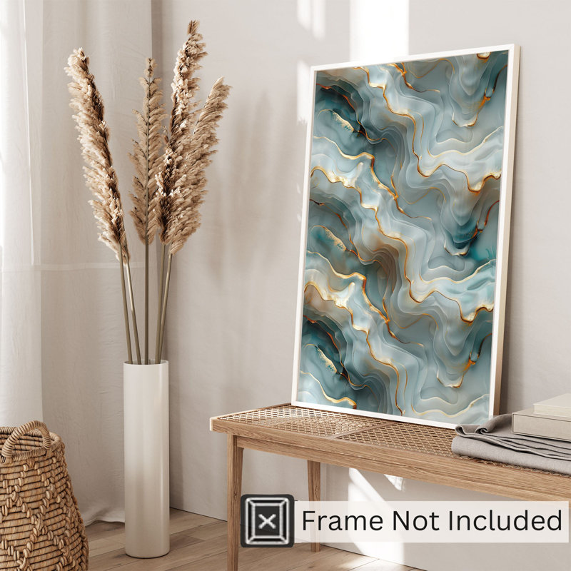 «Abstract Abstract Dreams», reproduction d'art moderne sans cadre, H 14 po x l 11 po