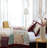 Bohemian Luxury Burgundy Cotton Patchwork Quilt Set-781968192