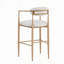 Ensemble de 2 tabourets de bar rembourrés-818657756-818657754