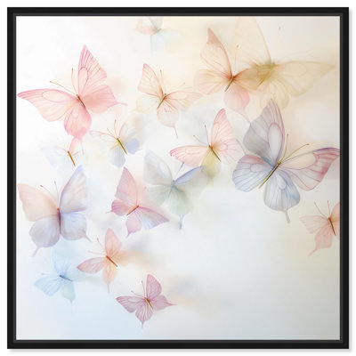 Gossamer Flutter Canvas Butterfly Art by Art Remedy