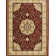 Heritage area rug Machine Woven Red