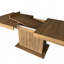 Expandable Dining Table with Storage Cabinet - Modern Minimalist Design for 6-10 People