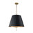 5-light Metal Conical Drum Pendant 
