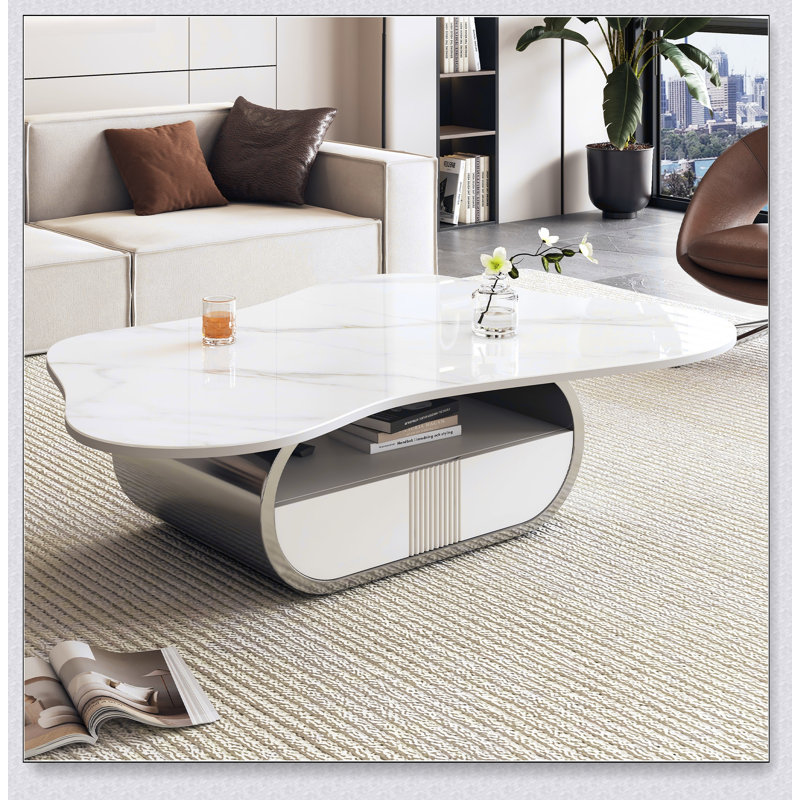 Table basse Modern Modern Butterfly, Gris