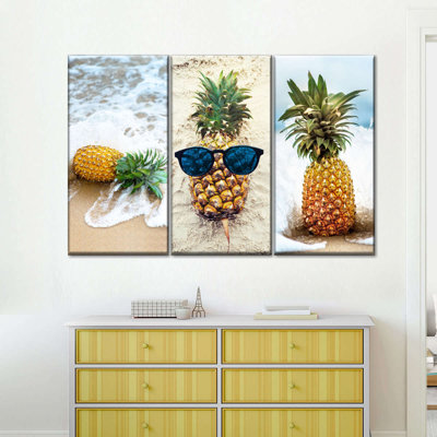 " Pineapples " 3 - Pieces
