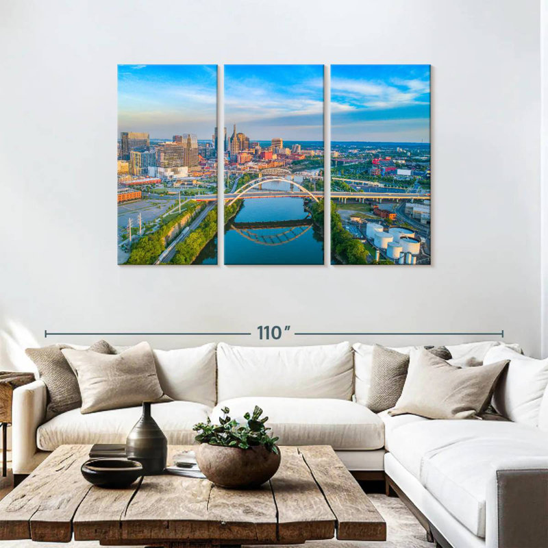 Vue Sirci de Nashville, H 48 po x l 74 po