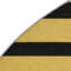 Tapis intérieur / extérieur brun HorizontalStripes-2128229117
