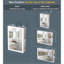 Armoire à pharmacie encastrée ou à surface avec miroir DEL, désembueur, capteur tactile, gradateur, prises et USB-998121384-998121385