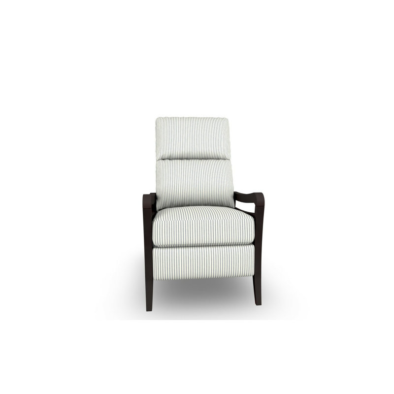Modern High Leg Recliner, Adrift, Espresso