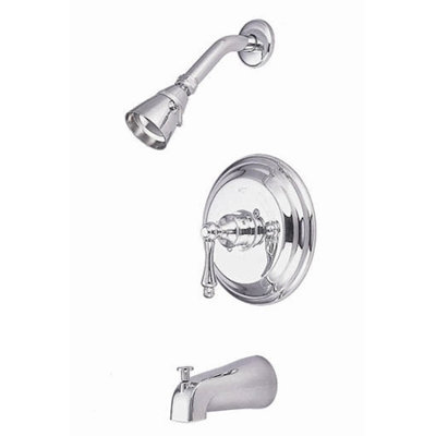 Restoration Tub and Shower Faucet with Rough-in Valve