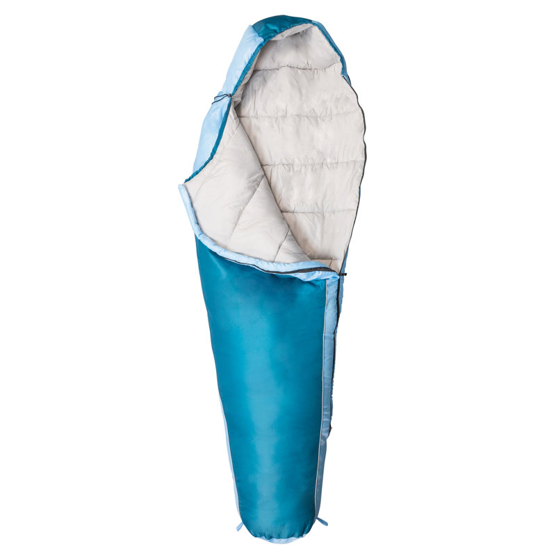 Sac de couchage Momie déchirée 35 degrés Kamp-Rite 35 X 78 pouces, bleu 2 tons