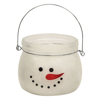 Sweet Peppermint Candy Scented Jar Candle