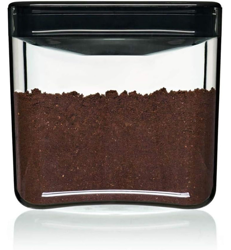 ClickClack Display Cube Canister, 63 oz