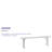 Parker 8' Rectangular Plastic Folding Training and Event Table