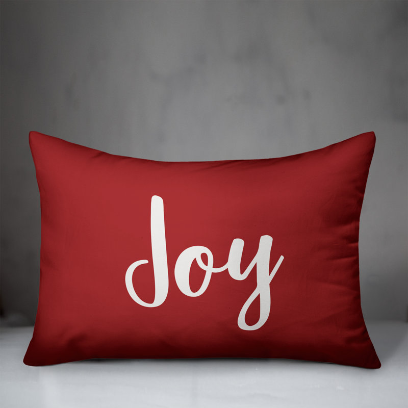Coussin Joy, Rouge