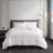 Premium Featherless Twin Bedding Set, Cotton Comforter, All-season Use