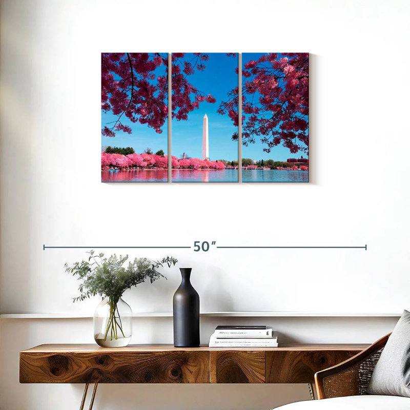 Lilie Washington Spring Sakura, 20" H x 33" W