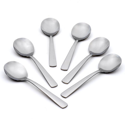 Aptitude Everyday Flatware Soup Spoons