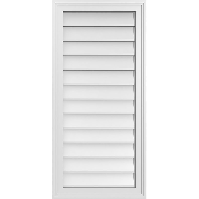 Cadre en brique, brun clair apprêté, H 38 po x l 18 po x P 1,5 po