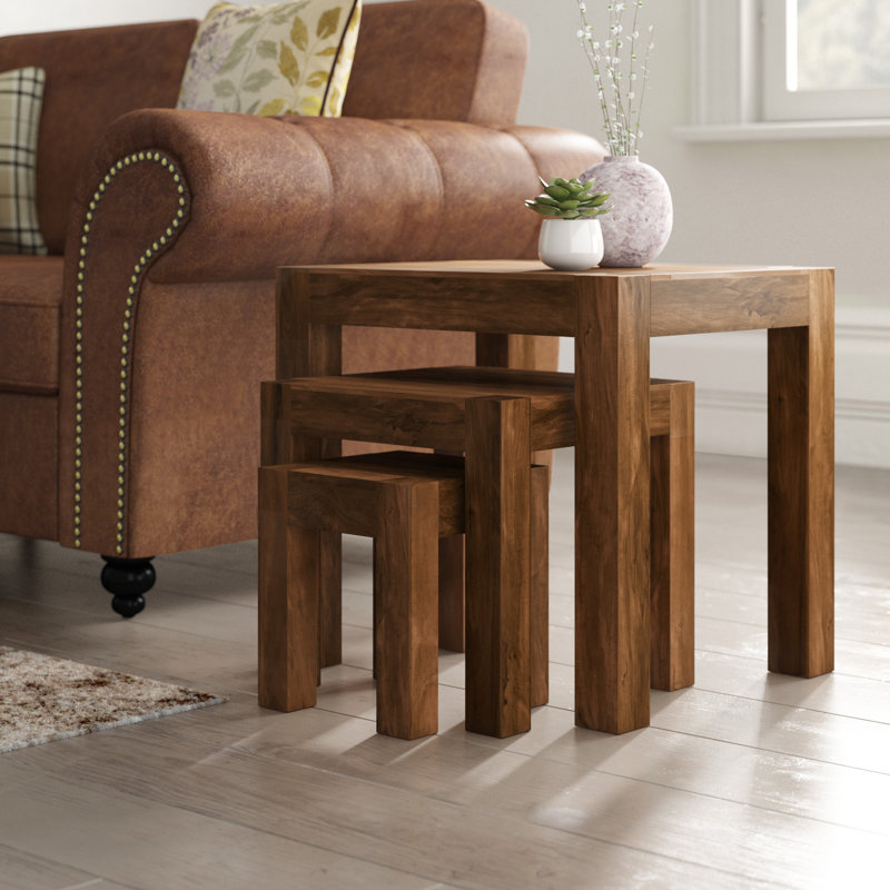 Mumbai End Table, Sheesham